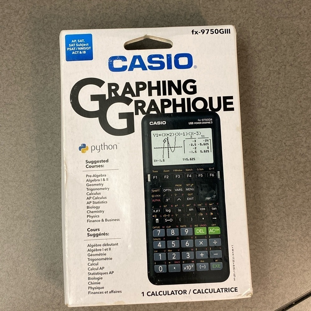 CASIO Graphing Calculator - FX-9750GIII (NEW)
